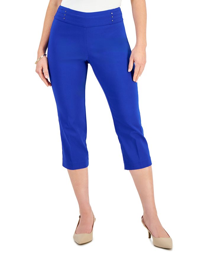 JM Collection Tummy-Control Pull-On Pants, Created for Macy's - Macy's