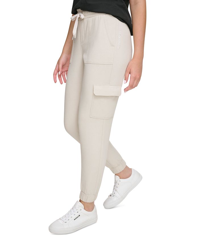  Calvin Klein Performance Women's Slim Fit Jogger, Stardust,  Large : Clothing, Shoes & Jewelry
