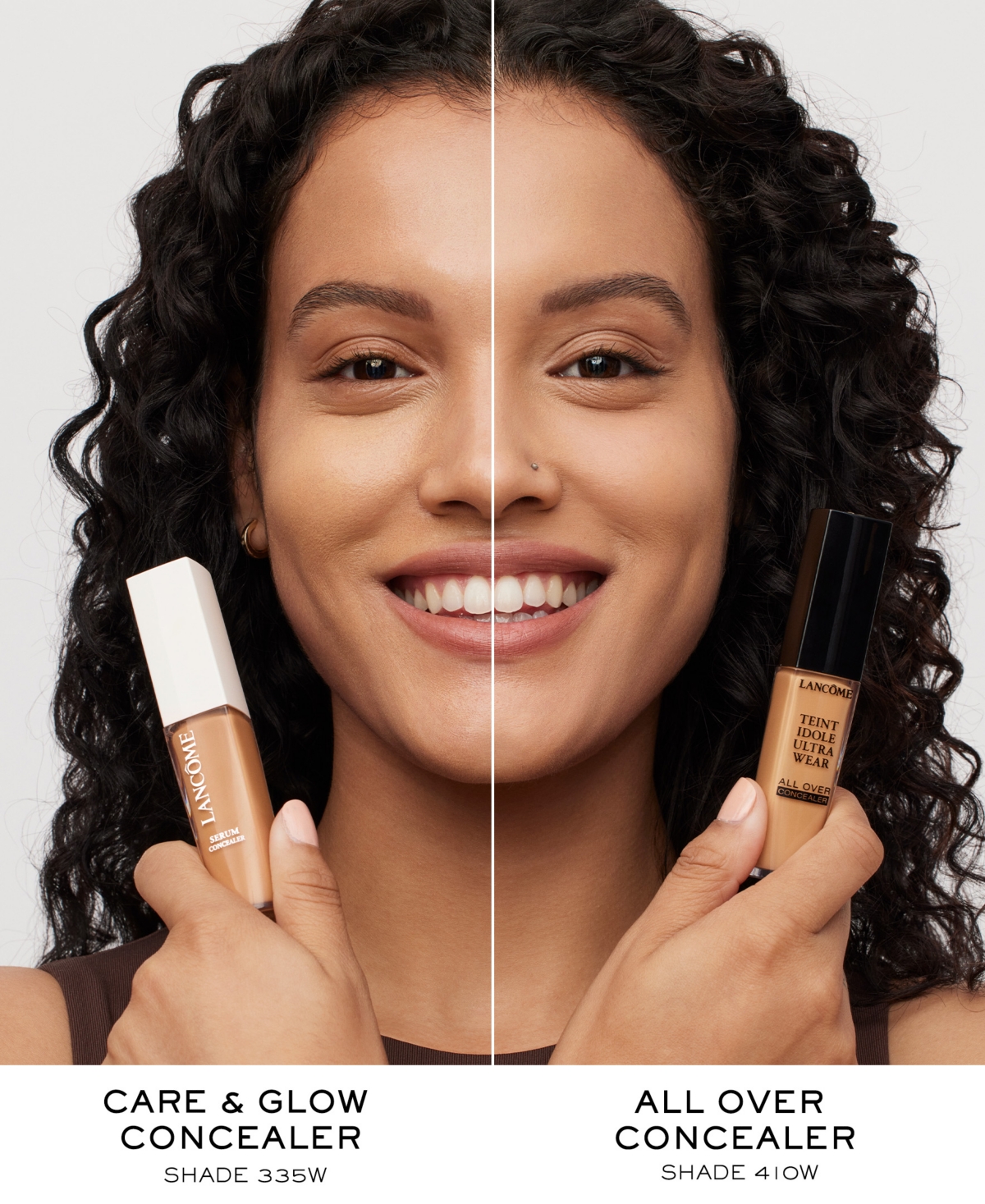 Lancome Teint Idole Ultra Wear Care & Glow Serum Concealer - 305N light with neutral pinky peach unde