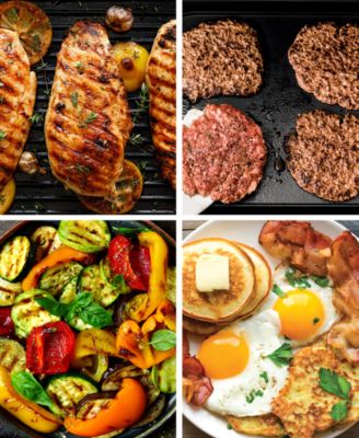 Sizzle Smokeless Indoor Grill & Griddle GR101