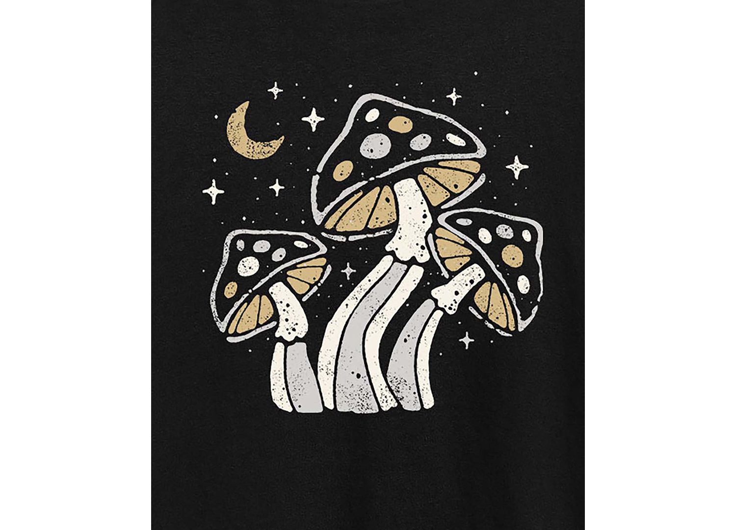 Trendy Plus Size Mushrooms Graphic T-shirt