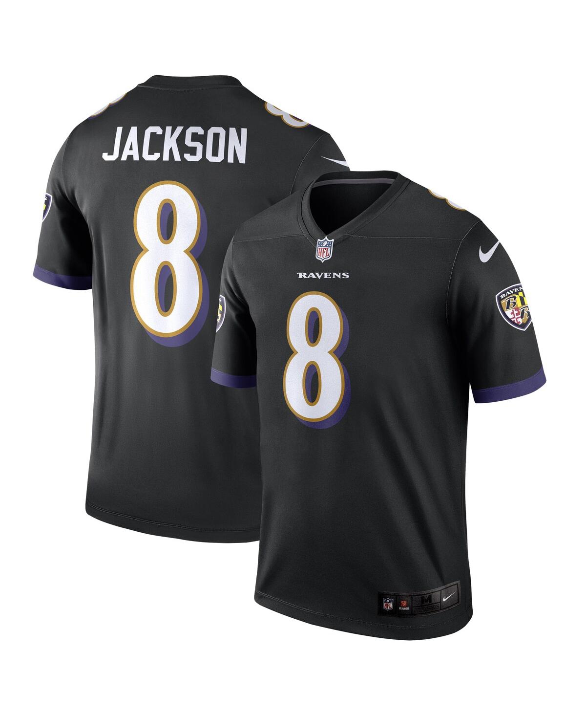 Men's Nike Lamar JacksonBaltimore Ravens Legend Jersey - Black