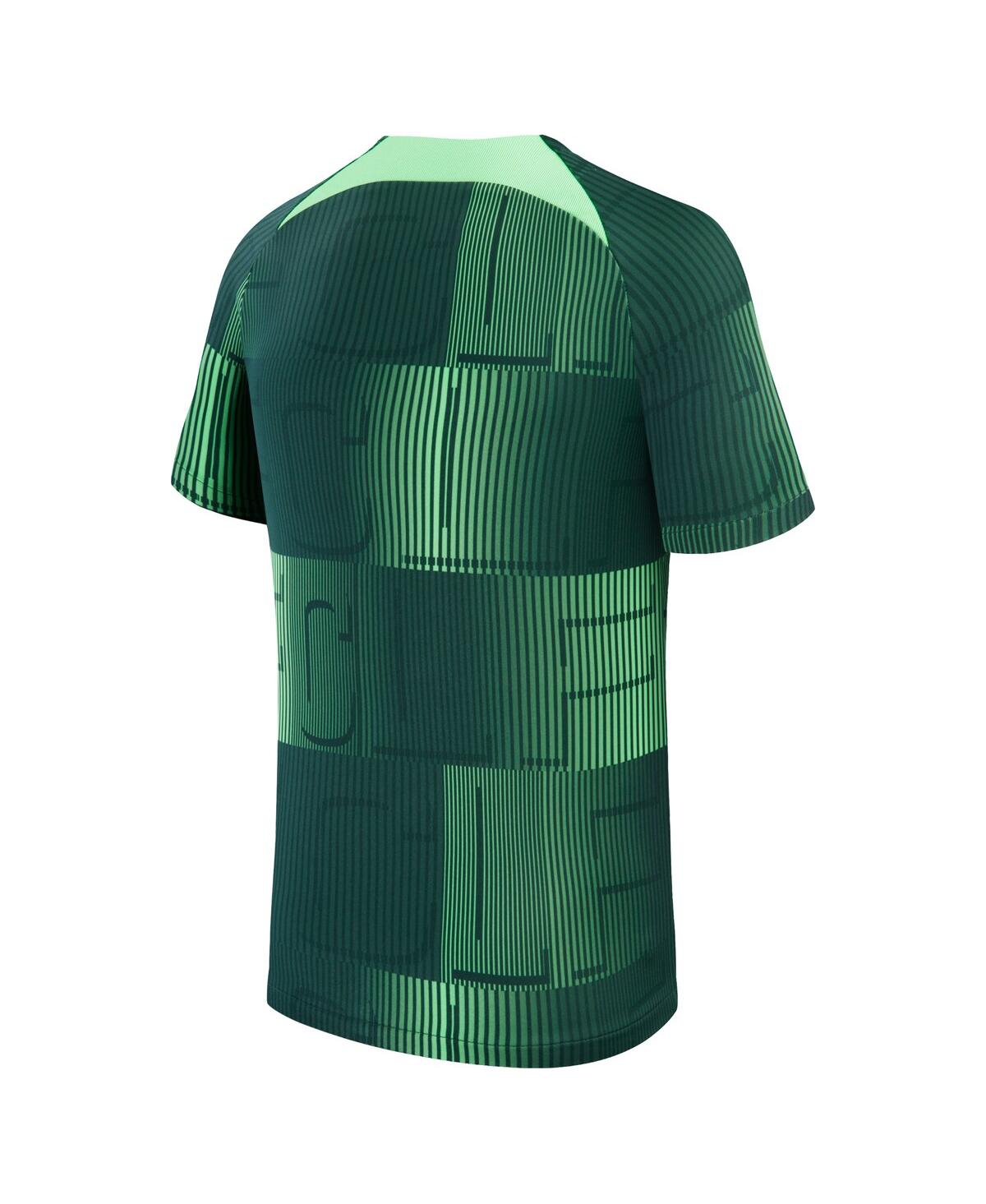 Big Boys and Girls NikeLiverpool 2023/24 Away Pre-Match Performance Jersey - Green