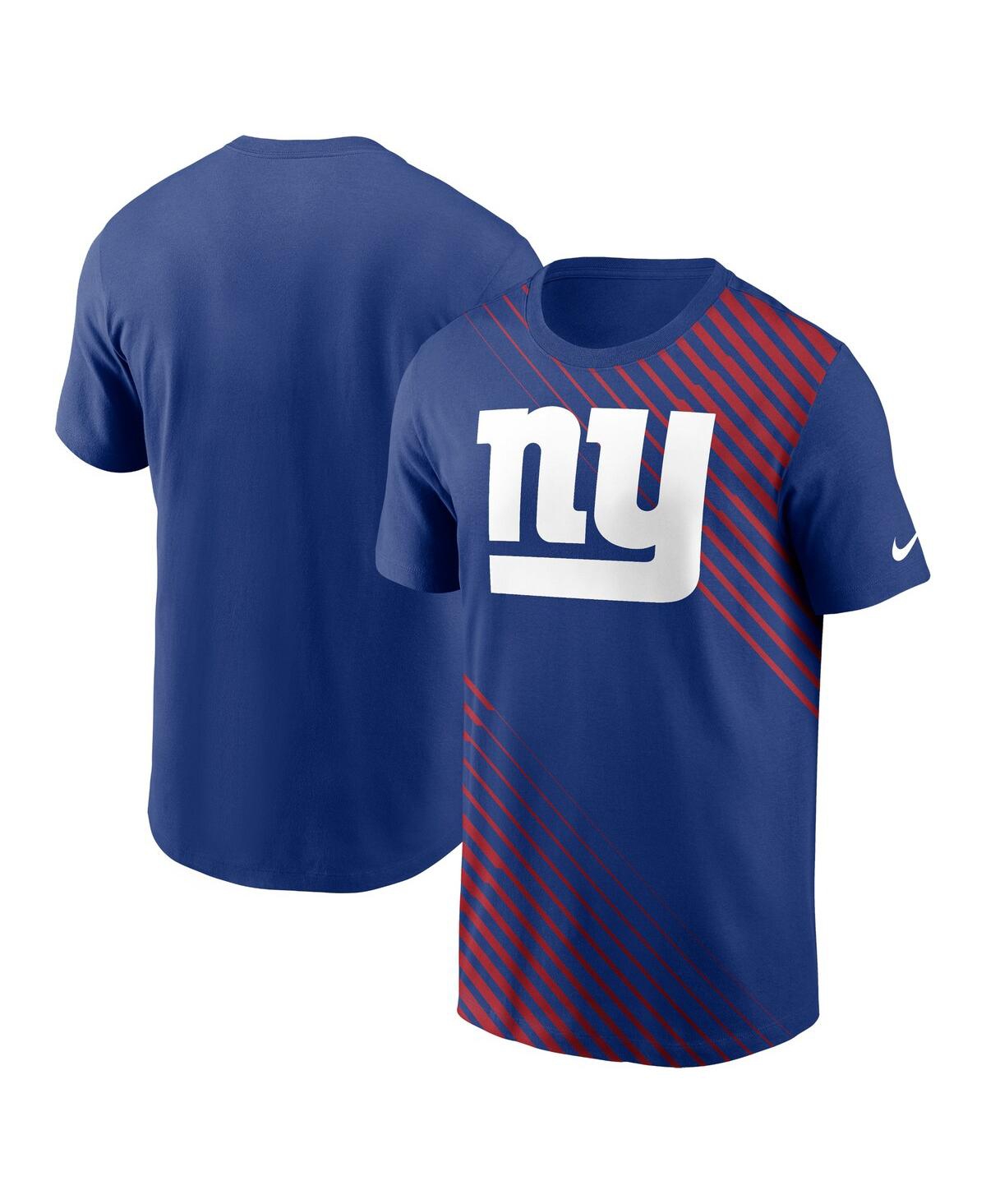 Men's NikeNew York Giants Yard Line Fashion Asbury T-shirt - Royal