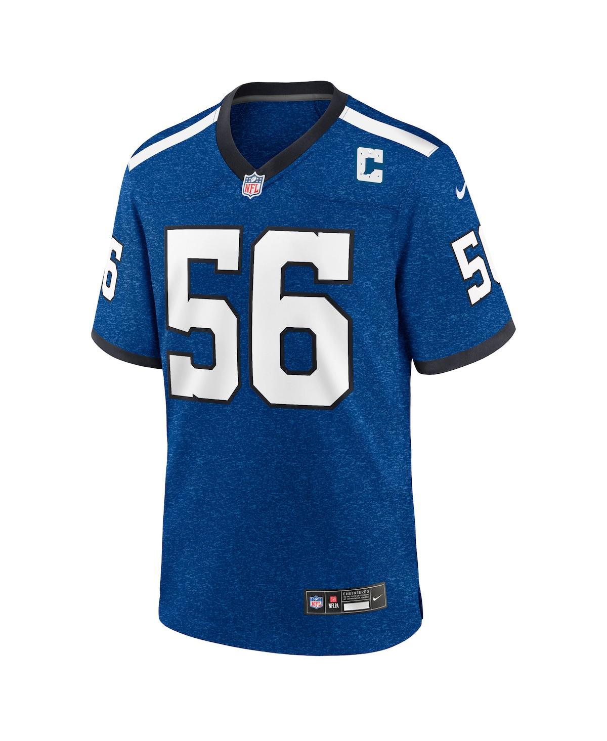 Men's Nike Quenton NelsonIndianapolis Colts Indiana Nights Alternate Game Jersey - Royal