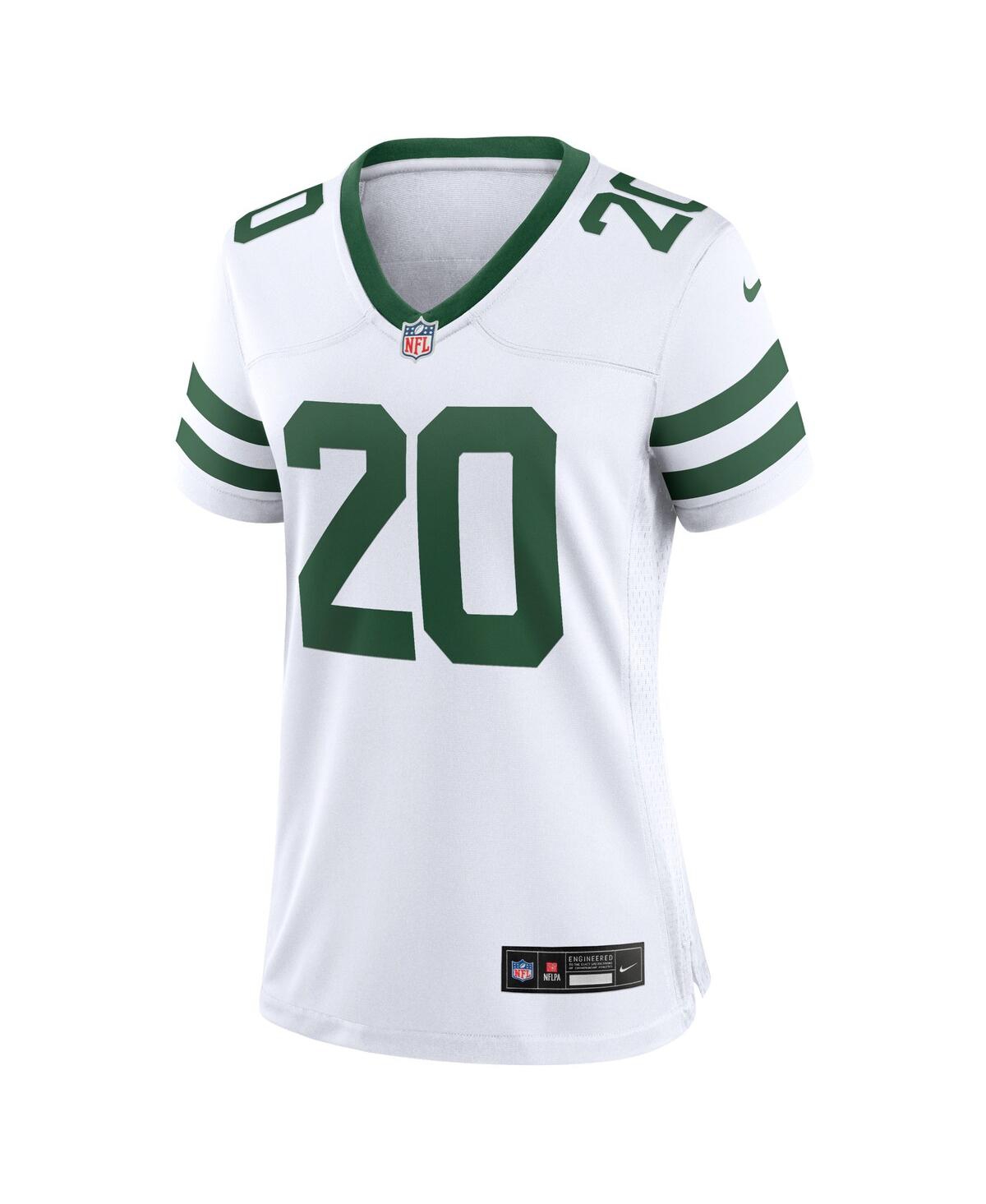 Women's Nike Breece HallNew York Jets Legacy Player Game Jersey - White