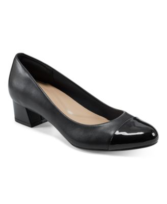 Easy Spirit Women's Eflex Lucinda Slip-On Block Heel Dress Pumps - Macy's