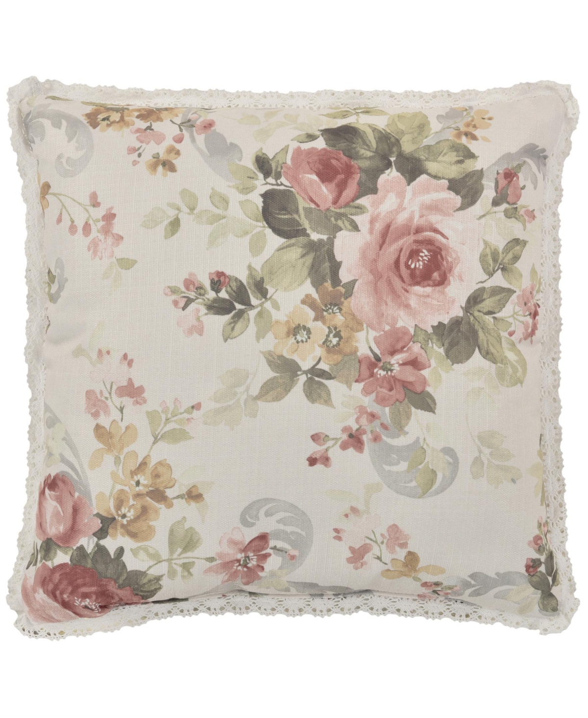 Royal Court Chablis Square Decorative Pillow, 16