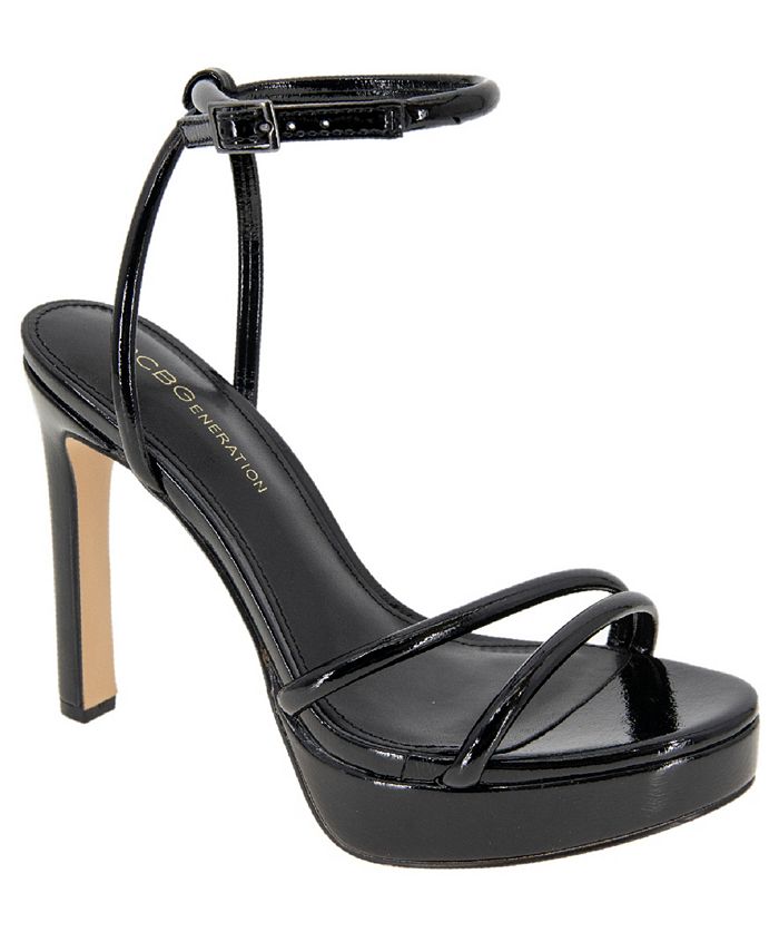 Chanel 2020 Interlocking CC Logo T-Strap Sandals - Black Sandals