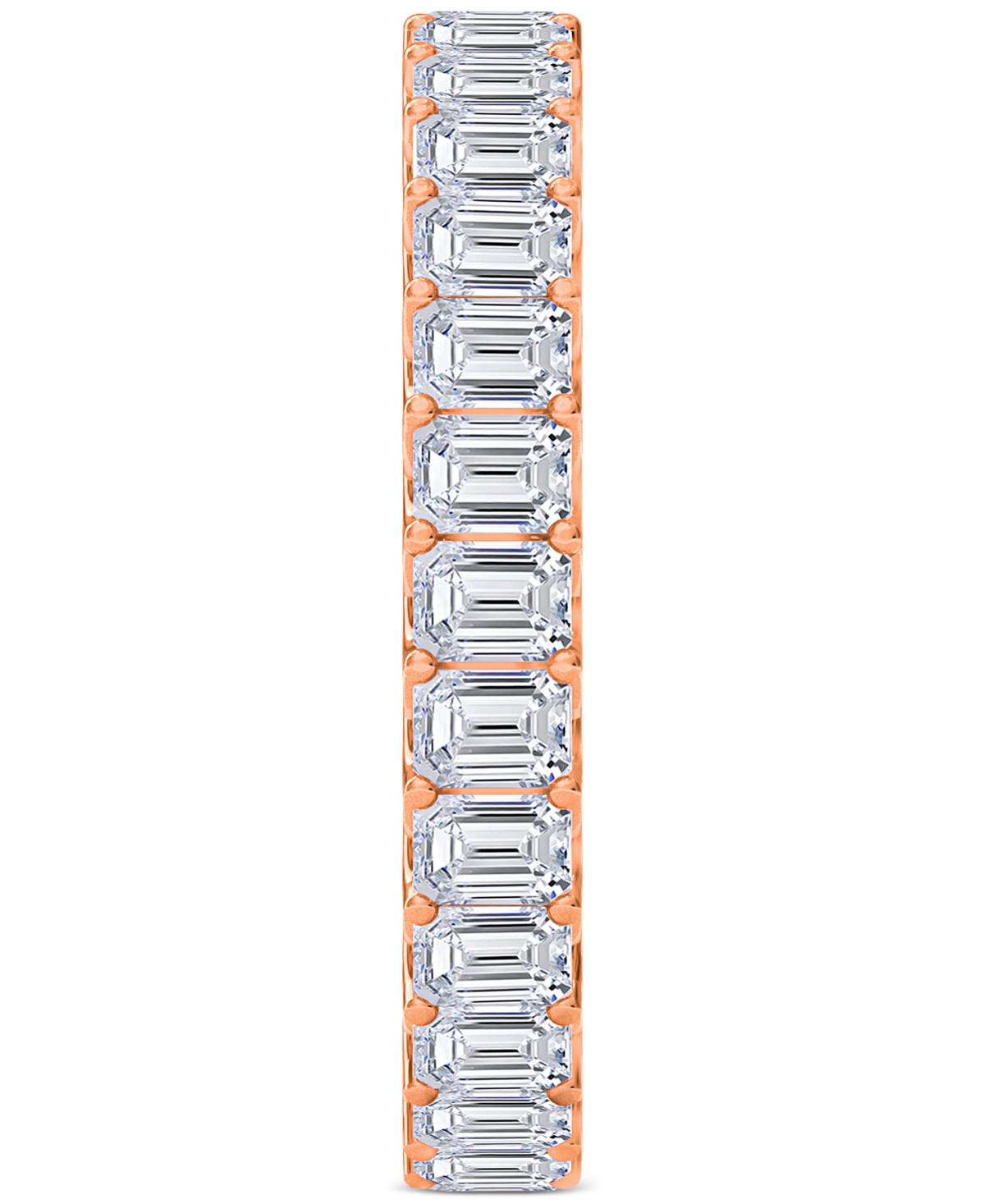 Diamond Emerald-Cut Eternity Band (2 ct. t.w.) in Platinum or 14k Gold