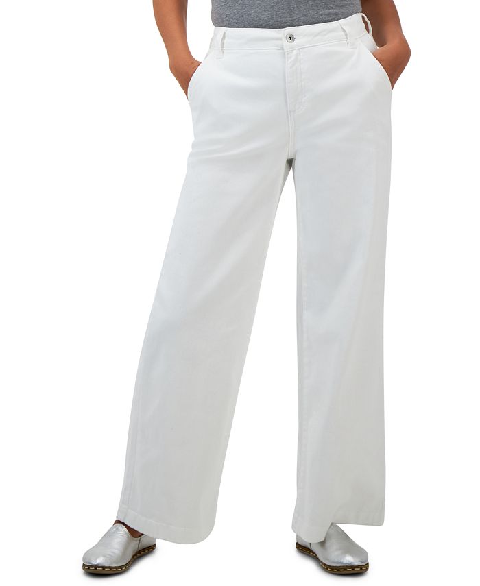 Style & Co Petite High-Rise Wide-Leg Jeans, Created for Macy's - Macy's