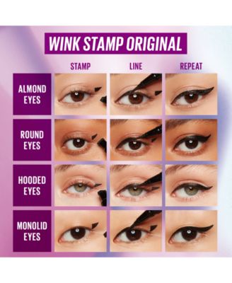 Wink Stamp Original Waterproof Wing Eyeliner Stamp & Pen