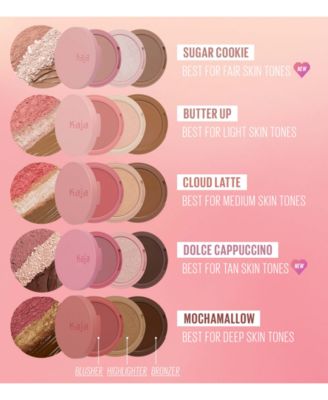 Face Bento Cream Bronzer, Powder Blush & Highlighter Sculpting Trio