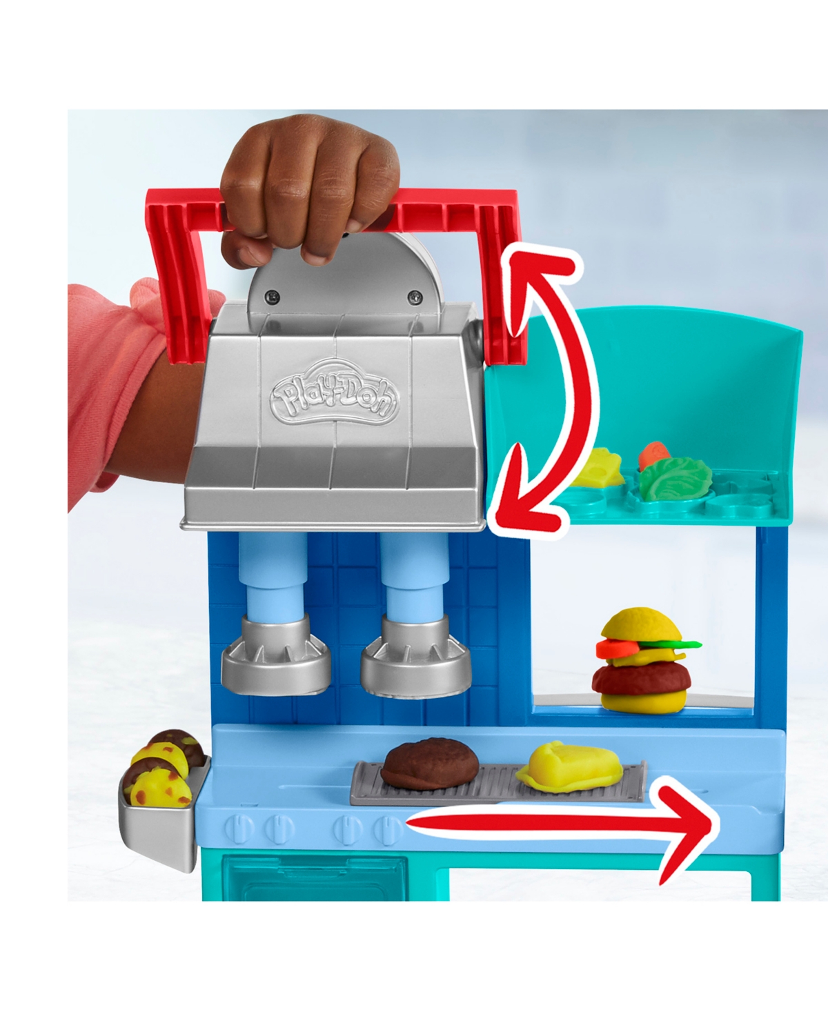 Play-doh Kitchen Creations Busy Chef's Restaurant Playset In No Color