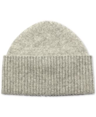 Women's Bow Ribbed-Cuff Knit Beanie