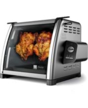 Elite Gourmet Elite Cuisine 23L Countertop Toaster Oven Rotisserie, Bake,  Broil, Toast, Keep Warm, 12 Pizza, 6-Slice Capacity - Macy's