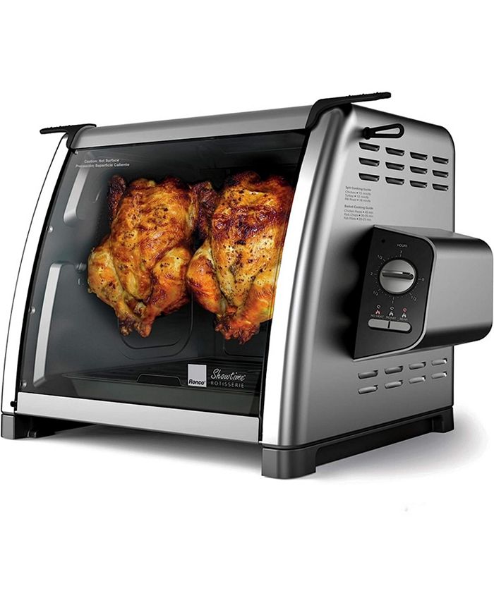 Ronco Series Stainless Steel Rotisserie Countertop Oven