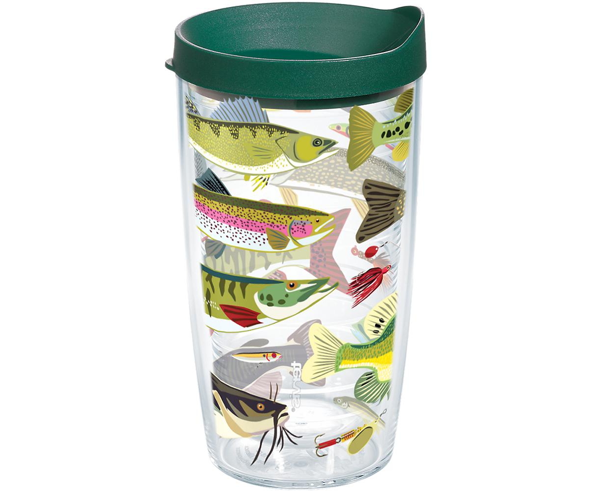 Tervis Tumbler Tervis Freshwater Fish And Lures Made In Usa Double Walled Insulated Tumbler Travel Cup Keeps Drinks In Open Miscellaneous