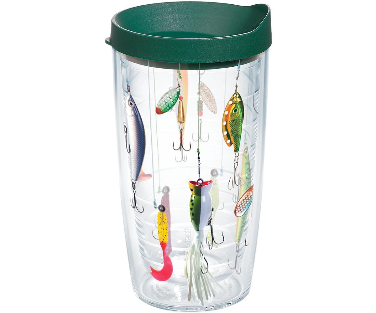 Tervis Tumbler Tervis Fishing Lures Made In Usa Double Walled Insulated Tumbler Travel Cup Keeps Drinks Cold & Hot, In Open Miscellaneous