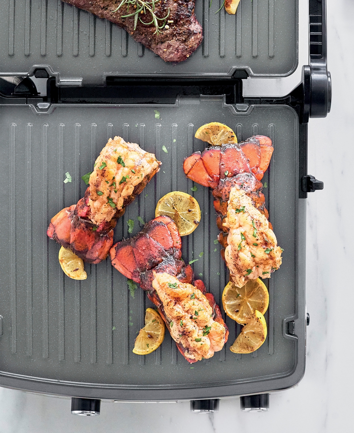 Greenpan Elite Multi Grill, Griddle, Waffle Maker In Oxford Blue