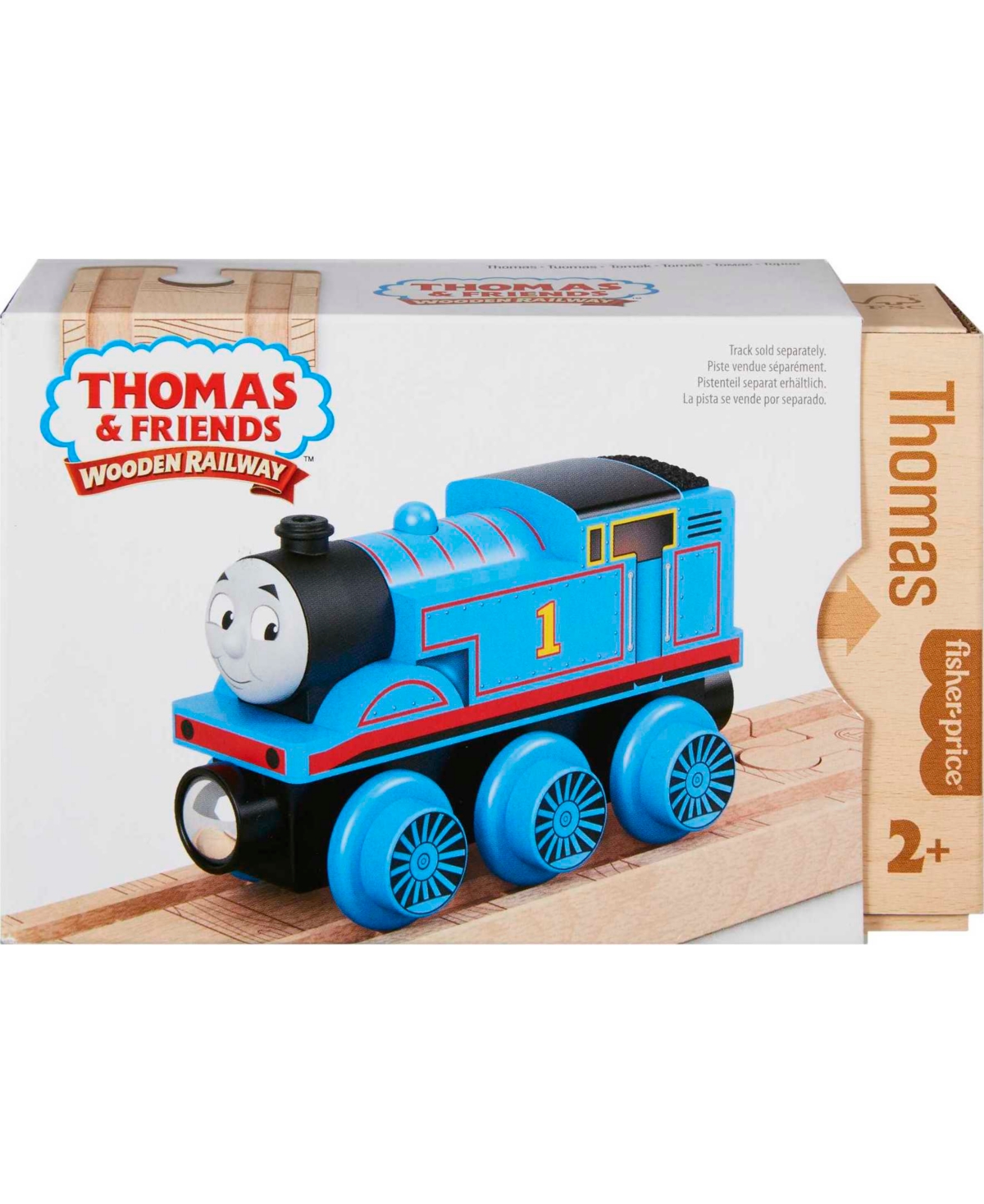 Shop Fisher Price Fisher-price Thomas & Friends Wooden Railway Thomas Engine In Multi