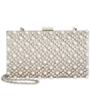 Macys silver clutch on sale