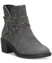 Macys outlet studded boots