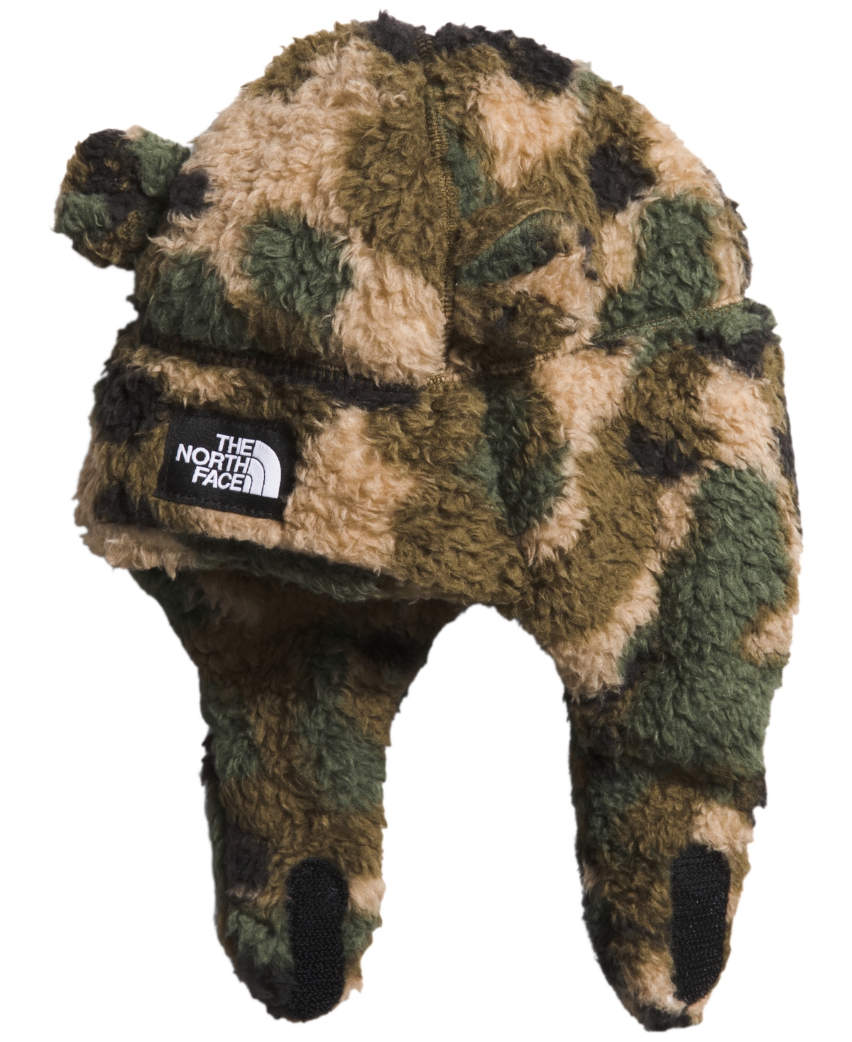 The North Face Baby Boys Sauve Oso Beanie In Olive Camo