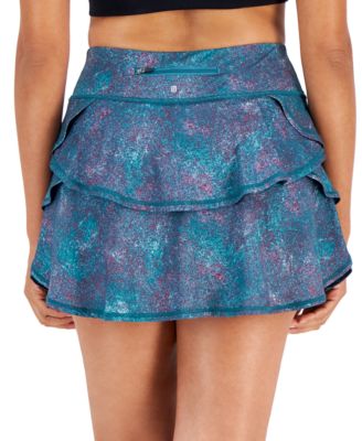 ID Ideology Women's Ruffled Tiered Skort, Created For Macy's - Macy's