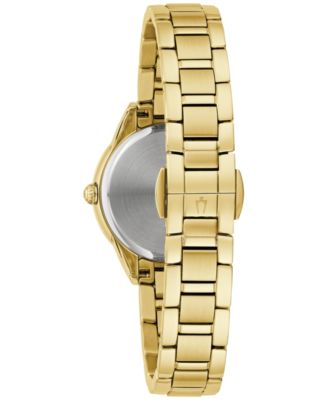 Bulova Women's Classic Sutton Diamond (1/20 ct. t.w.) Gold