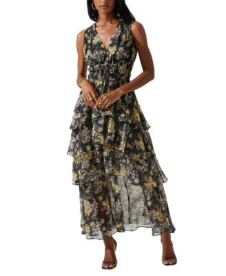 ASTR the Label - Women's Kali Tiered Maxi Dress