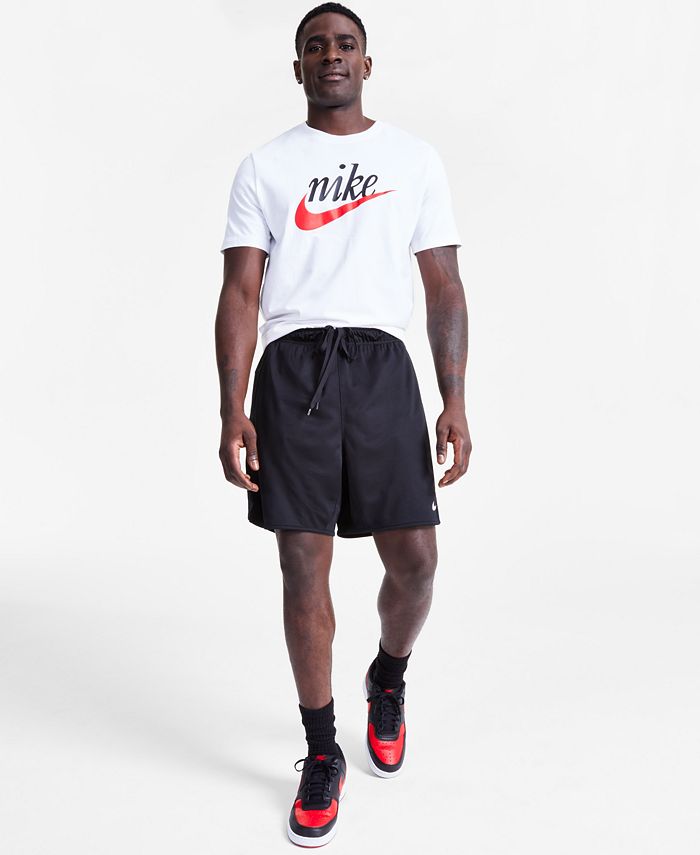 Nike Sportswear Men's Heritage Script Logo T-Shirt, Totality Dri-FIT ...