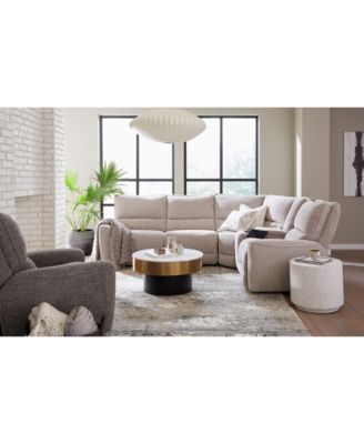 CLOSEOUT! Deklyn 106" 3-Pc. Zero Gravity Fabric Sofa with 2 Power Recliners, Created for Macy's