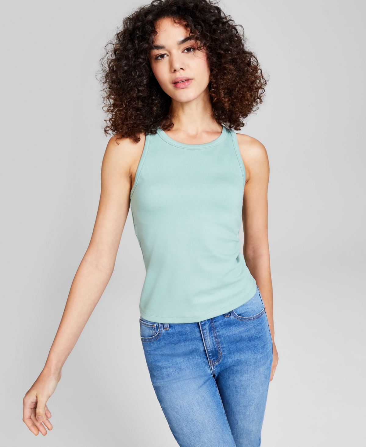 And Now This Women's Sleeveless Top, Created For Macy's In Green Pond