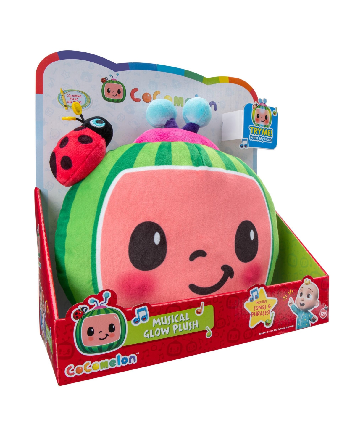Cocomelon Musical Glow Plush