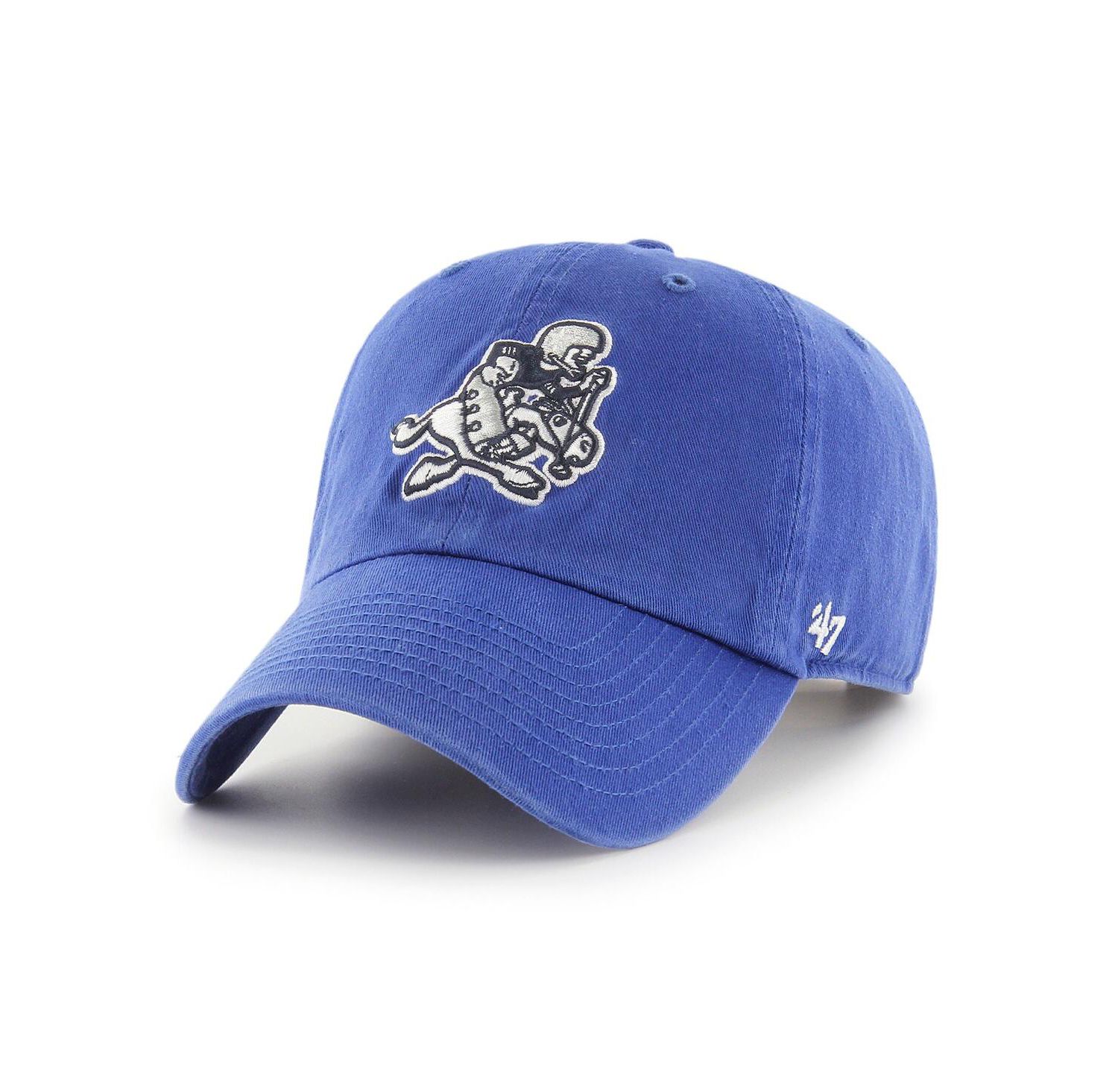 Men's Royal Dallas Cowboys Retro Joe II Clean Up Adjustable Hat