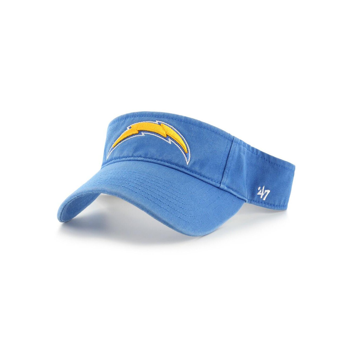 Men's Powder Blue Los Angeles Chargers Clean Up Visor