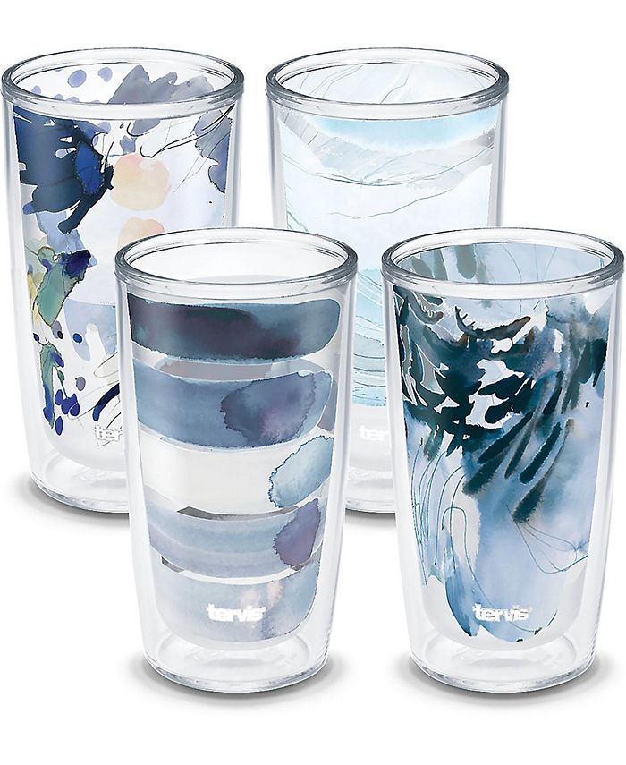 Tervis Tumbler Tervis Kelly Ventura Crystal True Blue Collection Made
