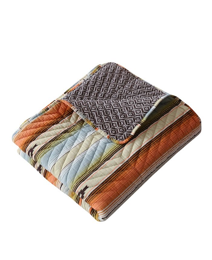 Greenland Home Fashions Painted Desert Reversible Throw, 50