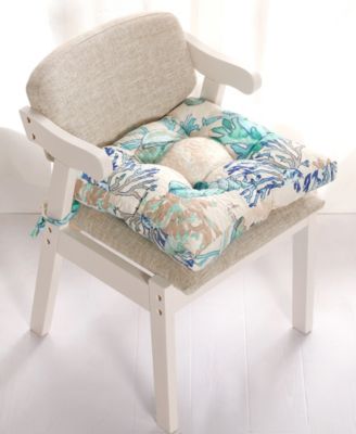 Atlantis Triple-Cushioned 4 Piece Chair Pad Set, 18" x 18" x 4"