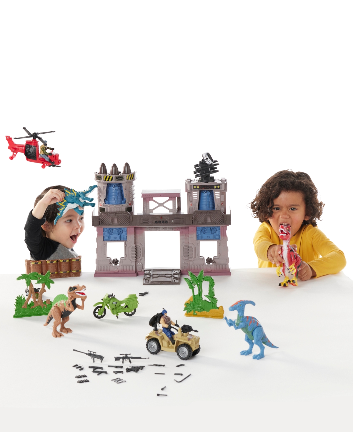 Animal Zone Dino Fortress Playset, Created for You by Toys R Us