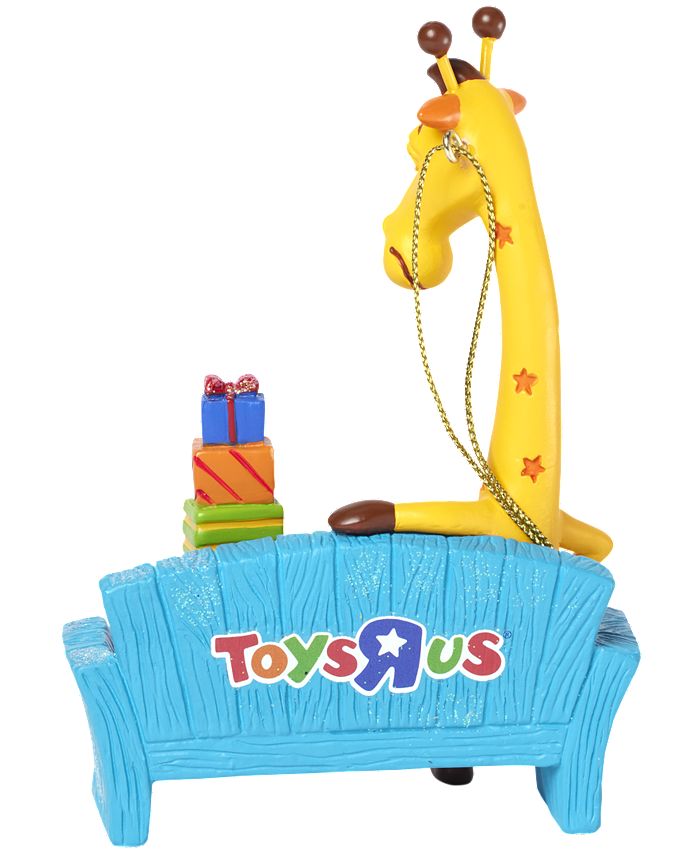 TOYS R US Geoffrey on a Bench Holiday Ornament, Created for You by Toys ...