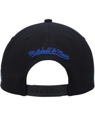 Men's Black Denver Nuggets Hardwood Classics MVP Team Script 2.0 Snapback Hat