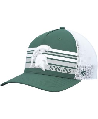 Men's Green Michigan State Spartans Brrr Altitude Trucker Adjustable Hat