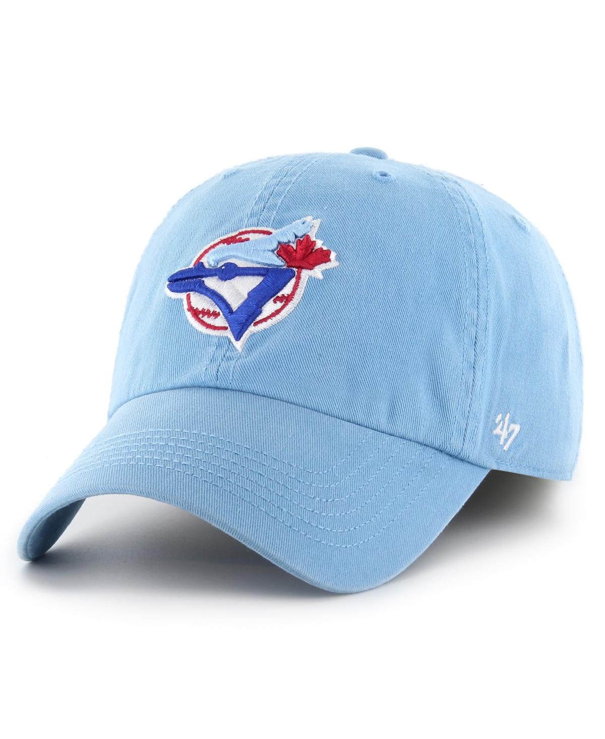 47 Brand Men's ' Light Blue Toronto Blue Jays Cooperstown Collection Franchise Fitted Hat