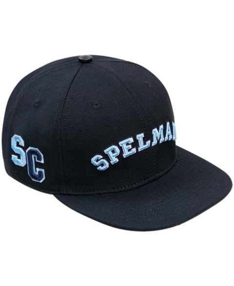 Мужская кепка Pro Standard Black Spelman College Jaguars Arch Over Logo Evergreen Snapback Hat