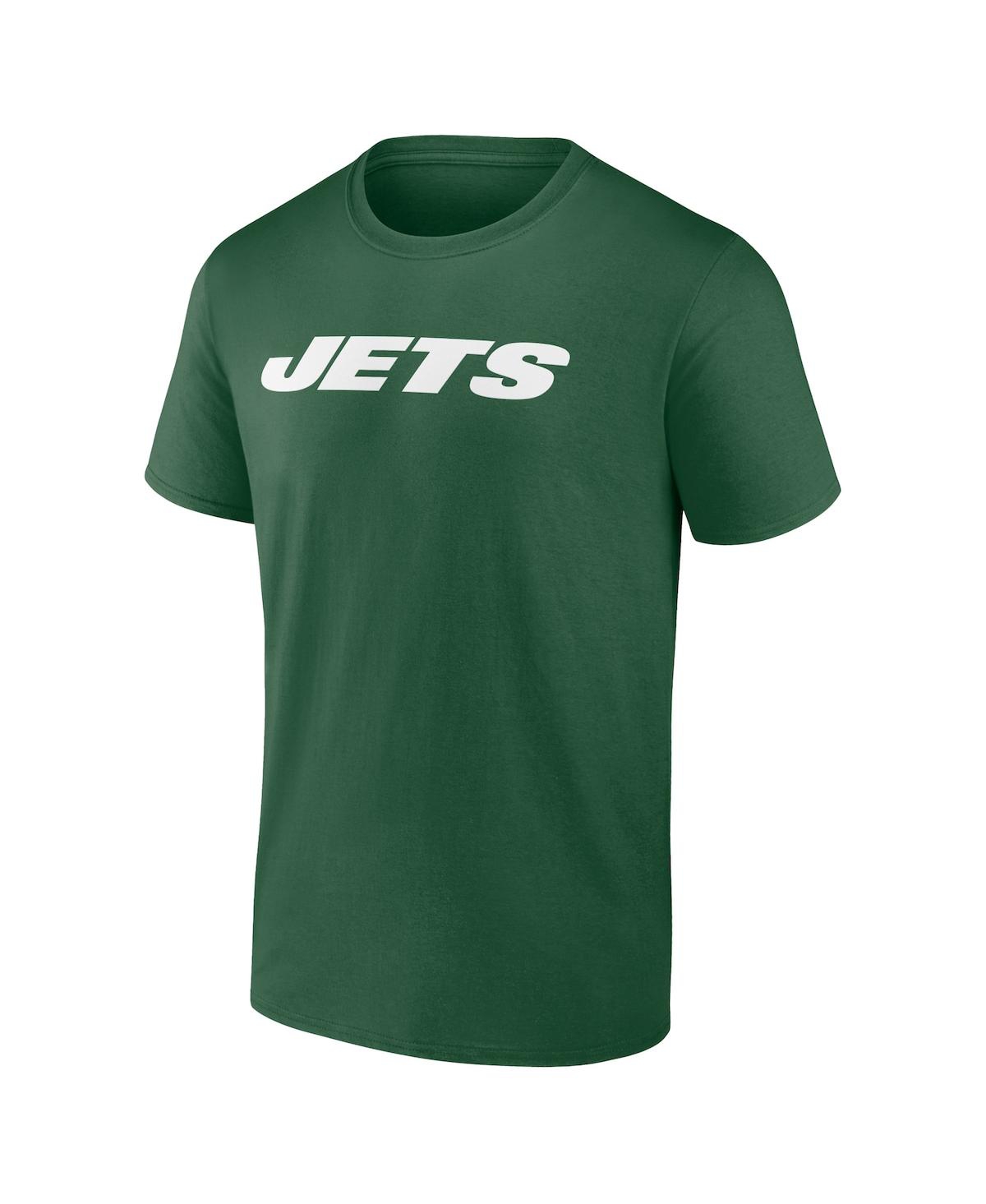 Shop Profile Men's  Green New York Jets Big And Tall Two-sided T-shirt