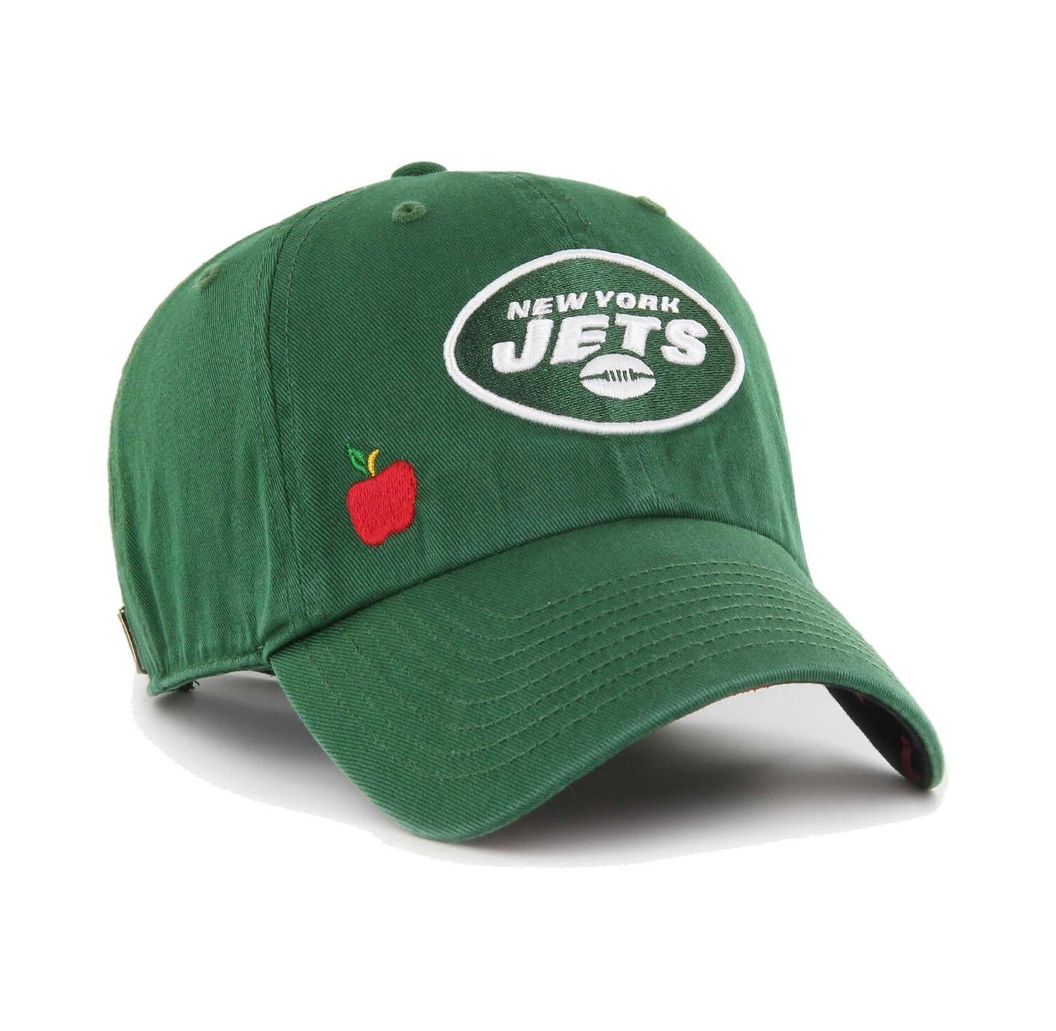 Women's Green New York Jets Confetti Icon Clean Up Adjustable Hat
