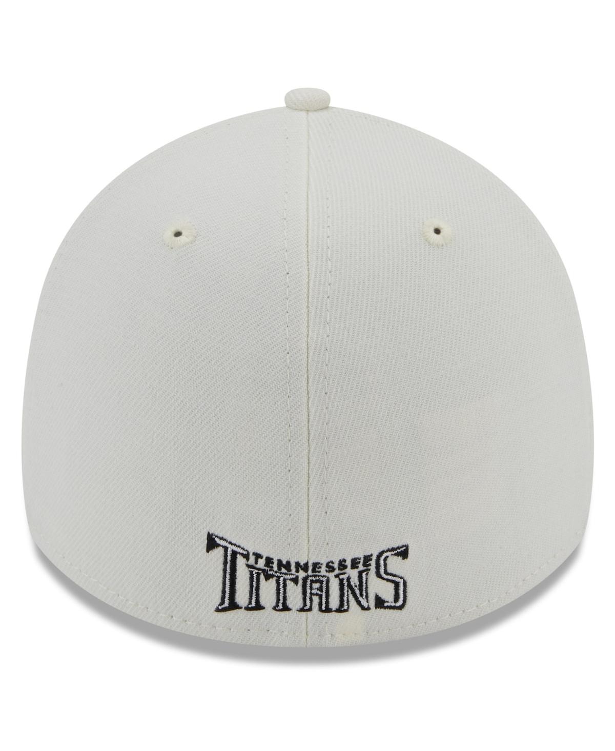 New Era Men's  Cream Tennessee Titans Chrome Collection 39thirty Flex Hat In Cream