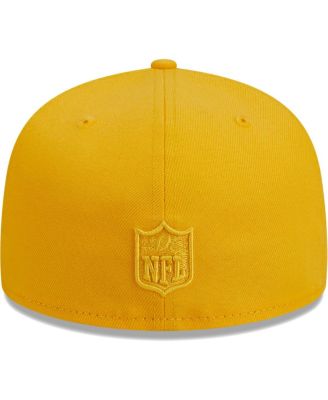 Men's Gold Buffalo Bills Color Pack 59FIFTY Fitted Hat